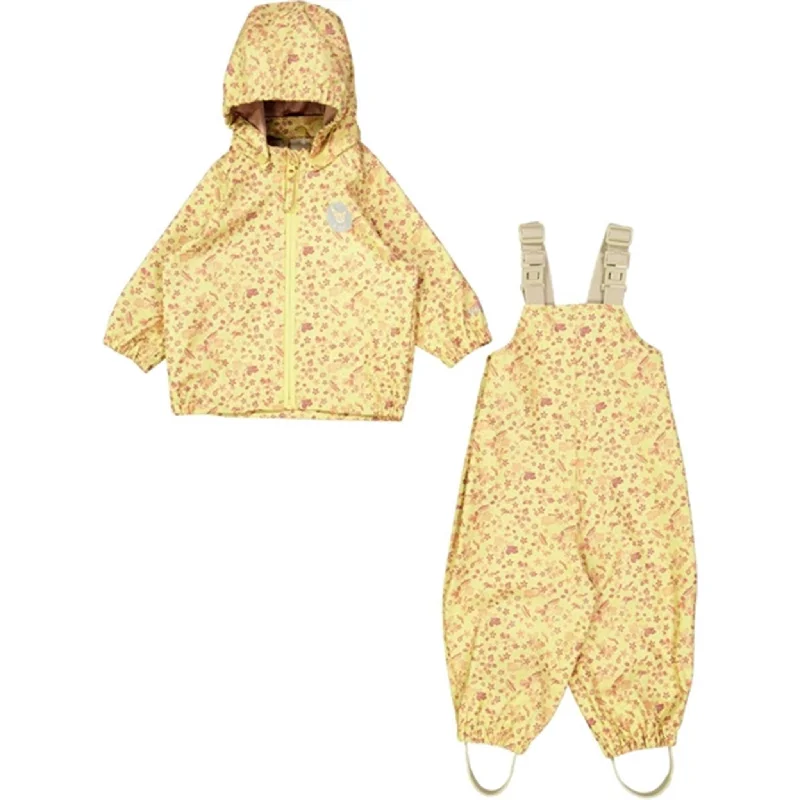 New Products Wheat Rainwear Set Charlie Yellow Gooseberry