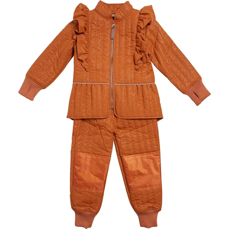 Fashion Style En Fant Thermal Set Leather Brown