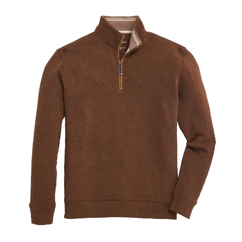 French Style Frost Fleece Pullover - Chicory Coffee