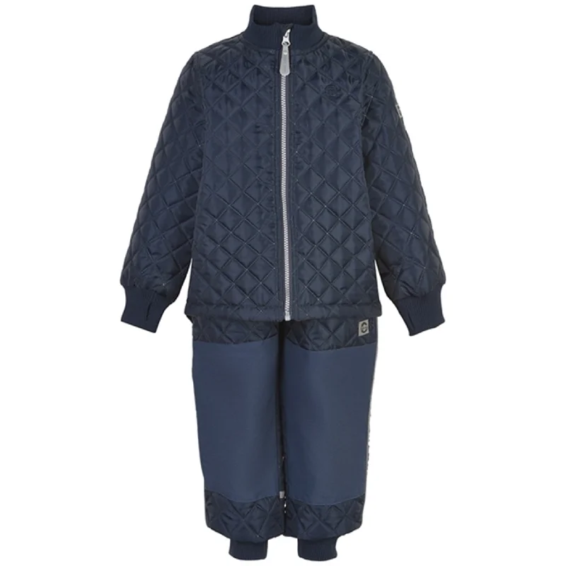 Comfortable And Simple Mikk-Line Thermo Set Blue Nights
