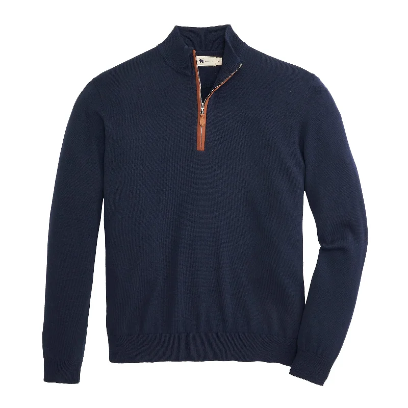 Cute Design Jackson 1/4 Pullover - Naval Academy