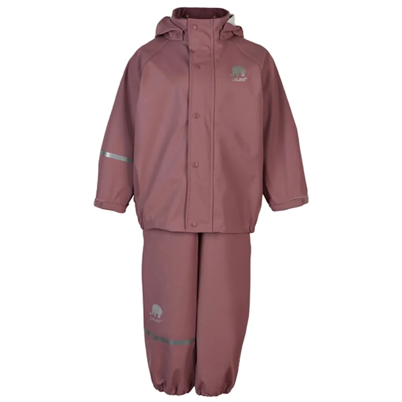 Retro Style CeLaVi Rain Set Basic Rose Brown