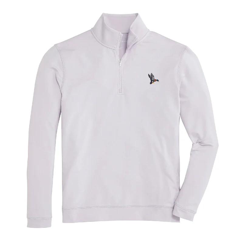 European And American Style Mallard Flow 1/4 Zip Pullover - Thistle