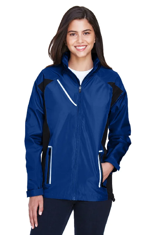 Romantic Temperament Team 365 Womens Dominator Waterproof Full Zip Hooded Jacket - Royal Blue