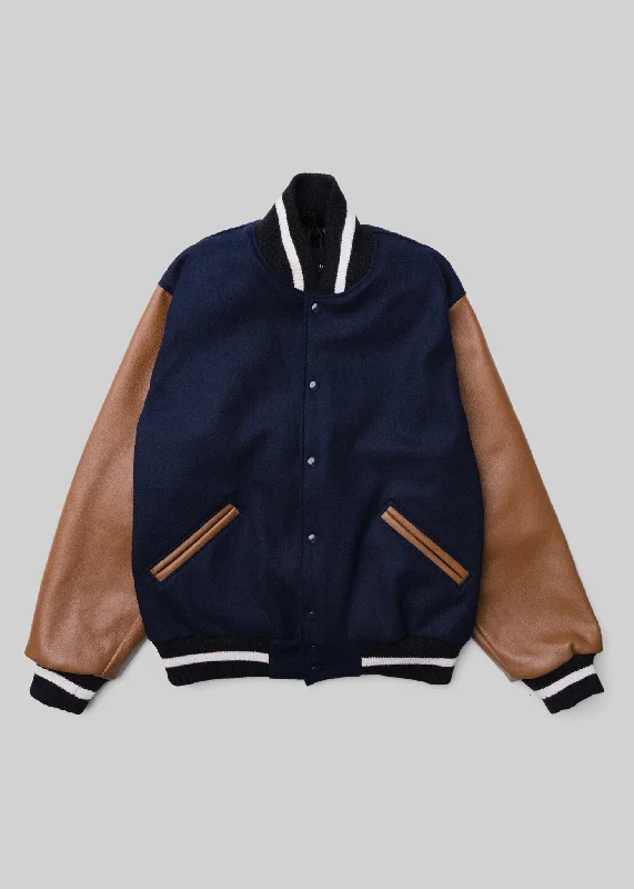 Cool Breeze At Night Varsity Jacket