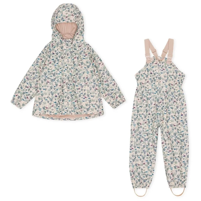 Exquisite Tailoring Konges Sløjd Rainy Palme Rain Set Dino Blue