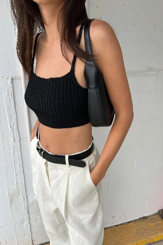 Street Style KNIT BRALETTE