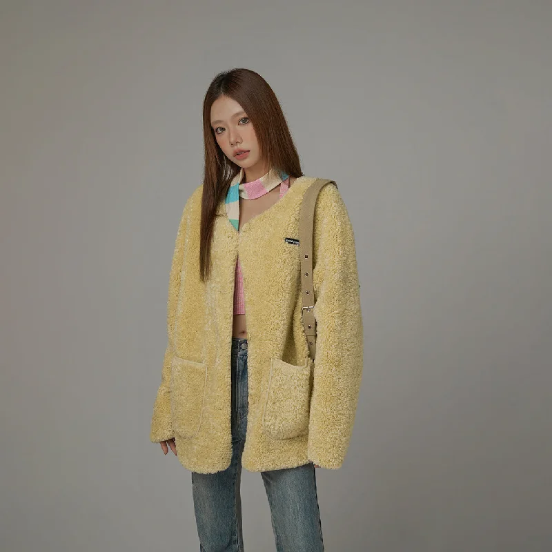 Multifunctional Style Fleece Single Jacket