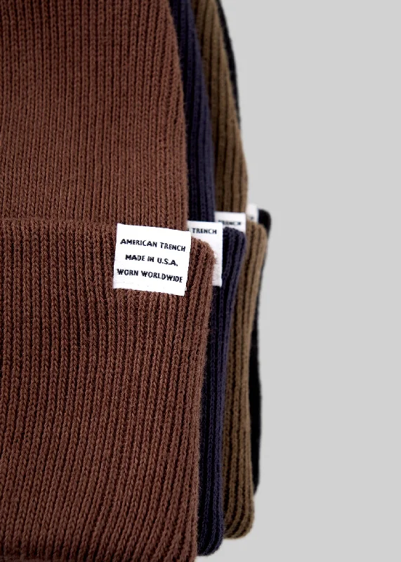Simple Matching Worldwide Cotton Beanie