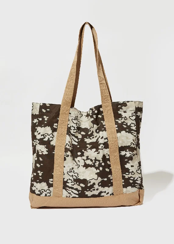 Elegant and noble AFENDS Unisex Jungle - Oversized Tote Bag - Multi