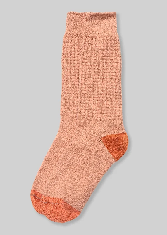 Trendy Items Women's Cotton Waffle Sock