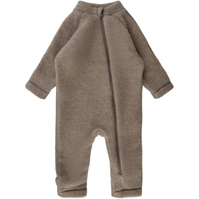 Printed pattern Mikk-Line Wool Baby Suit Melange Denver