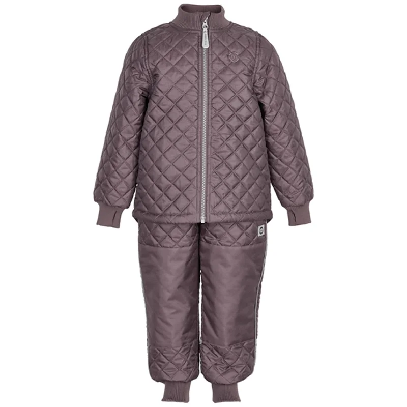 Sports Vitality Style Mikk-Line Thermo Set Basic Twilight Mauve