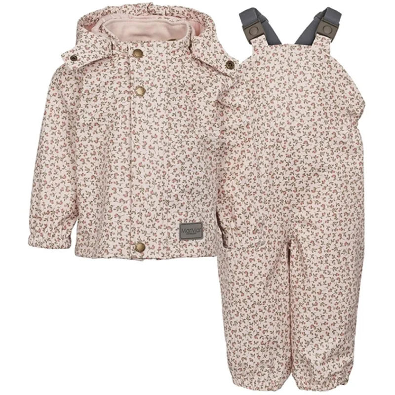 Fresh And Fashionable MarMar Oddy Rainwear Set Rose Bud