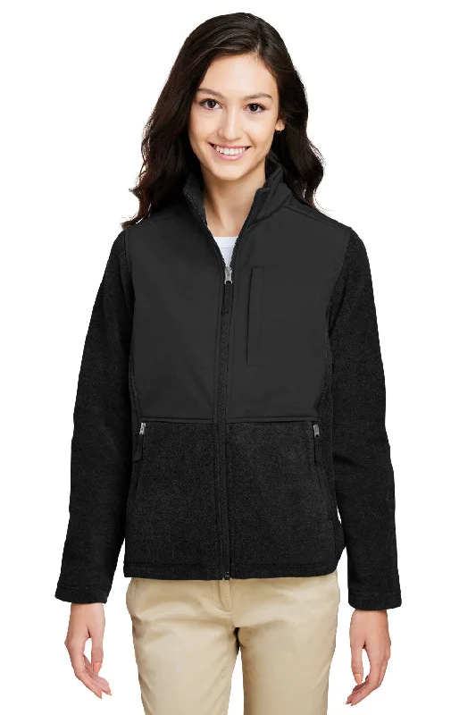 Romantic And Fresh Core 365 Womens Journey Summit Hybrid Full Zip Jacket - Black