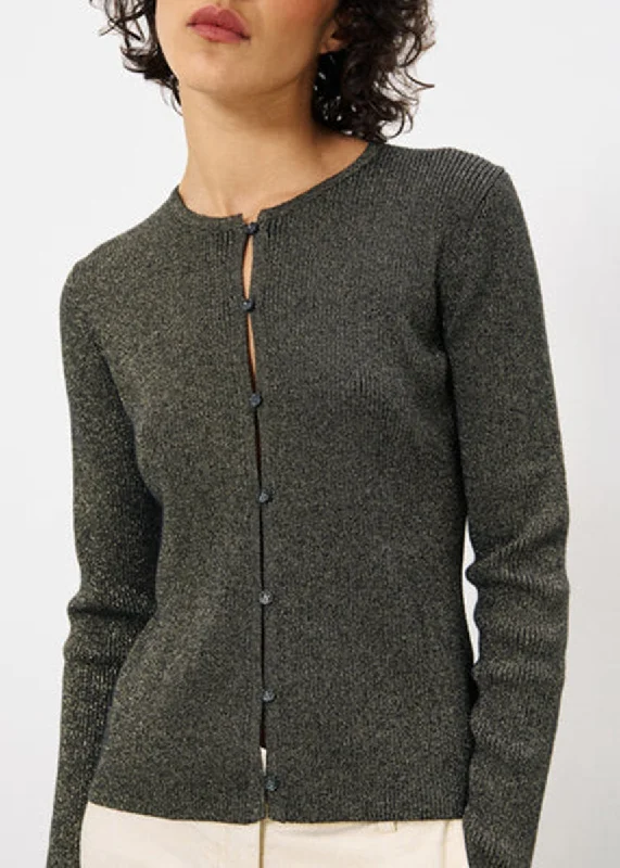 Cozy Sweaters High Winter Cardigan - Noir