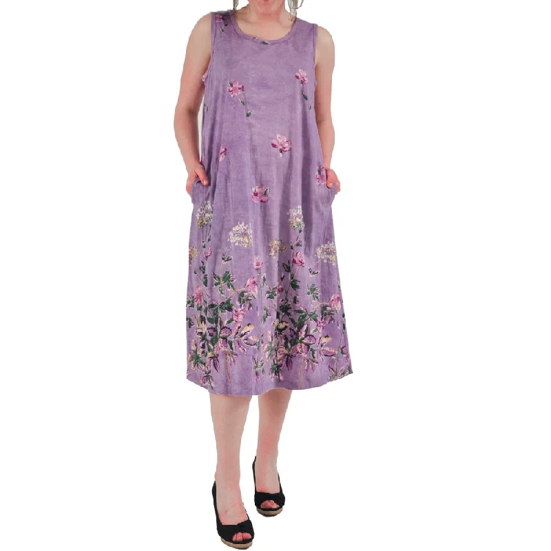 Fashion Style La Cera Women's Sleeveless Knit Dress