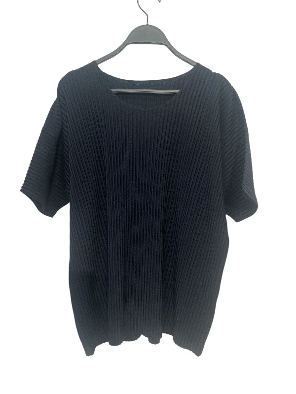 Retro Style HOMME PLISSE ISSEY MIYAKE/Cut & Sew/3/Navy/Polyester/Graphic/