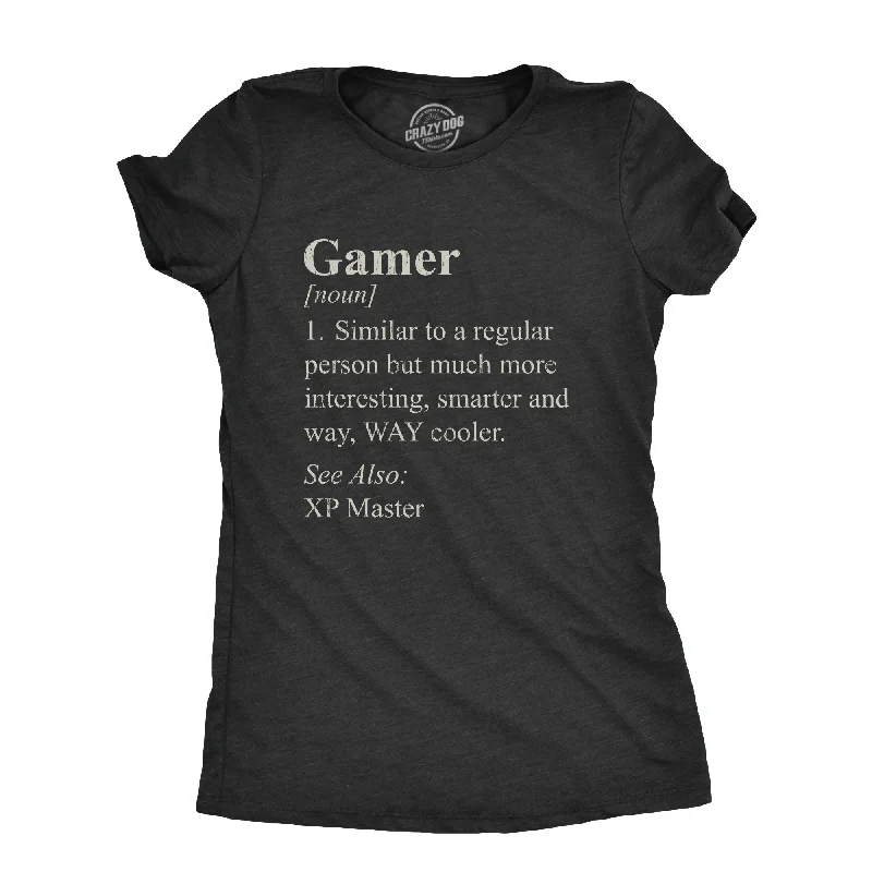 High-end Customization Gamer Definition Women's T Shirt