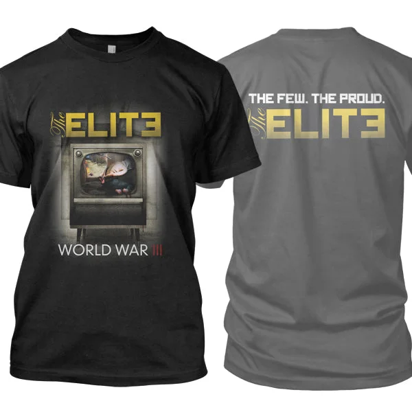 Sports Fitness Wear The Elite "WWIII t-shirt" Limited Edition T-Shirt