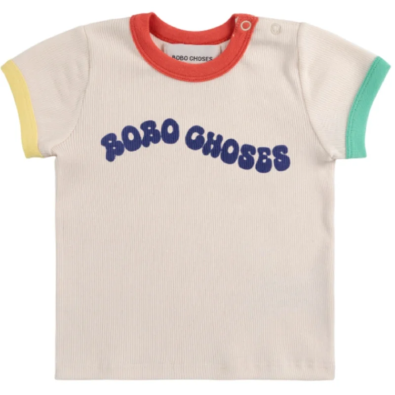 Avant-garde Design Bobo Choses Offwhite Wavy Bobo Choses T-Shirt