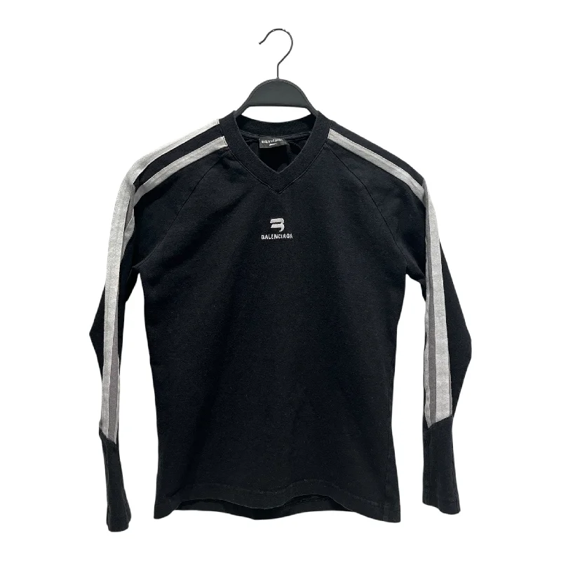 BALENCIAGA/LS T-Shirt/L/Cotton/BLK/