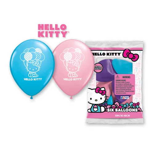 Sports Functional Style 12 inch HELLO KITTY (6 PK)