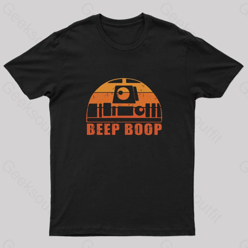Sports And Leisure Vintage Beep Boop Geek T-Shirt