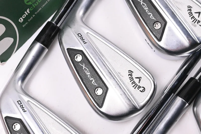 Sweet Girl Callaway Apex Pro 24 Irons / 4-PW / Black / Stiff Flex Dynamic Gold MID 115 S300