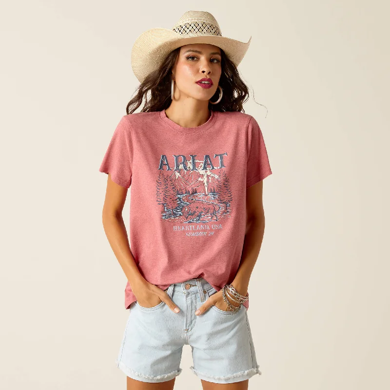 Elegant And Simple Women's Ariat Souvenir T-Shirt #10051295
