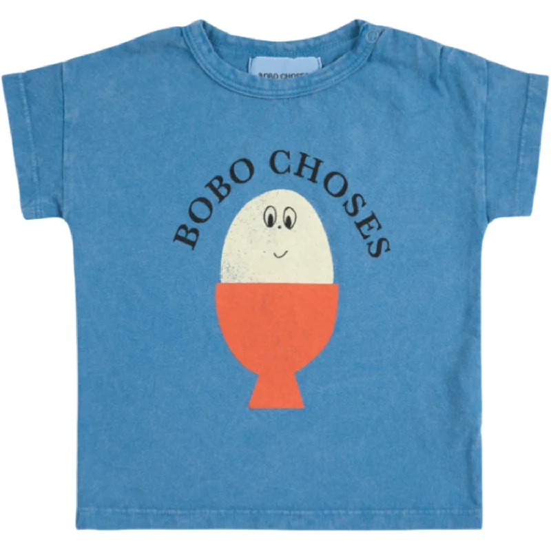 Elegant Design Bobo Choses Blue Morning Egg T-Shirt