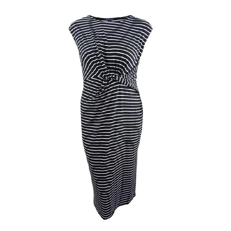 Comfortable Sweaters Tommy Hilfiger Women's Knotted Midi Dress