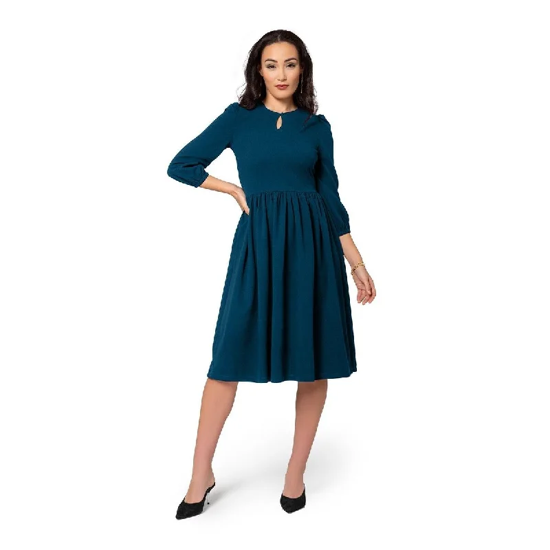 Floral Prints Leota Women's Iman Dress Blue
