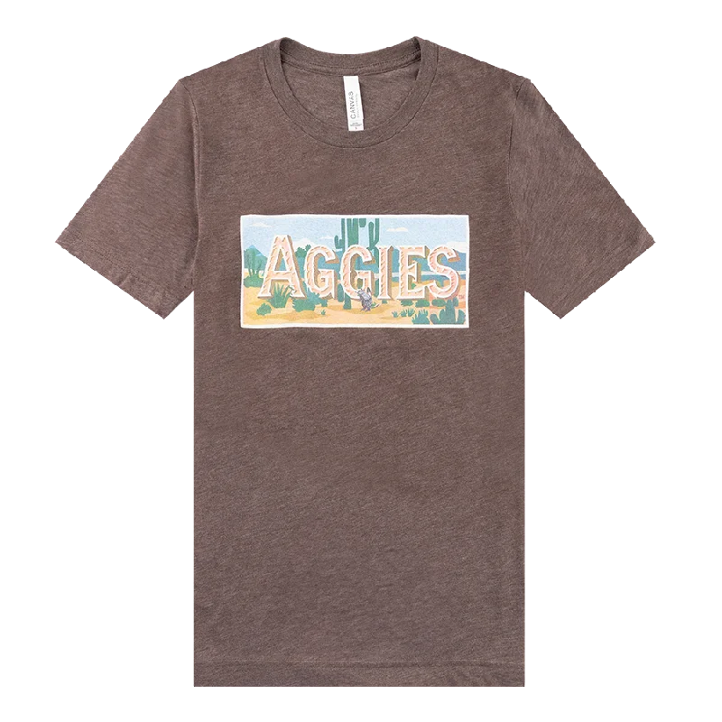 Extra long version Aggie Armadillo T-Shirt