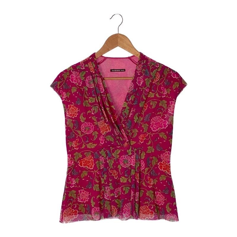 Simple research VIVIENNE TAM/T-Shirt/38/Multicolor/Nylon/All Over Print/