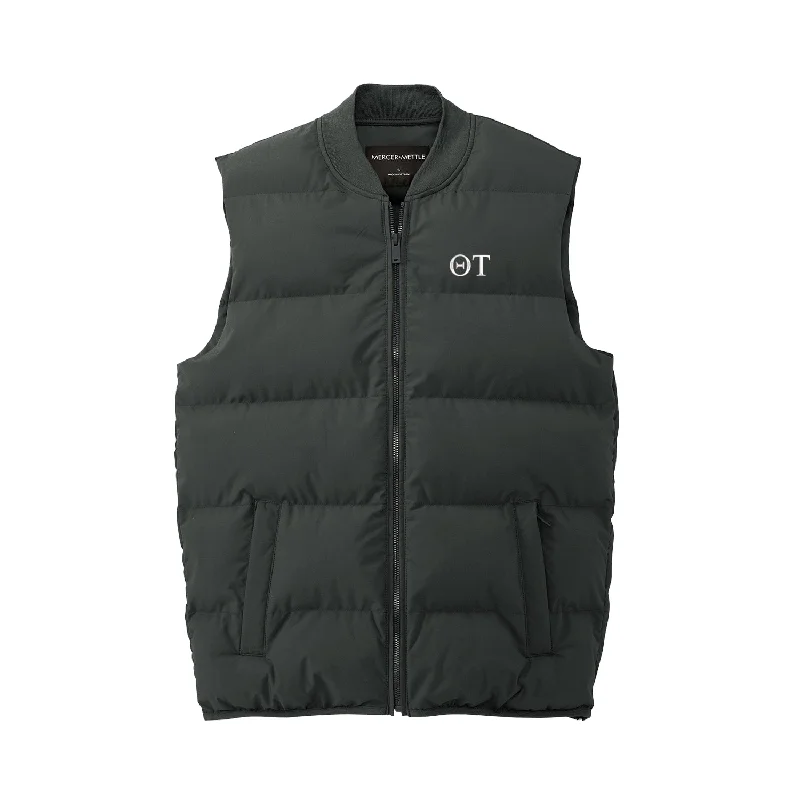 Fashionable Items Theta Tau Puffy Vest by Mercer+Mettle®