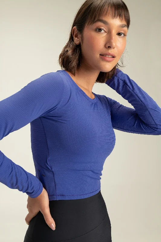 Basic Comfort Move Long Sleeve Crop Top