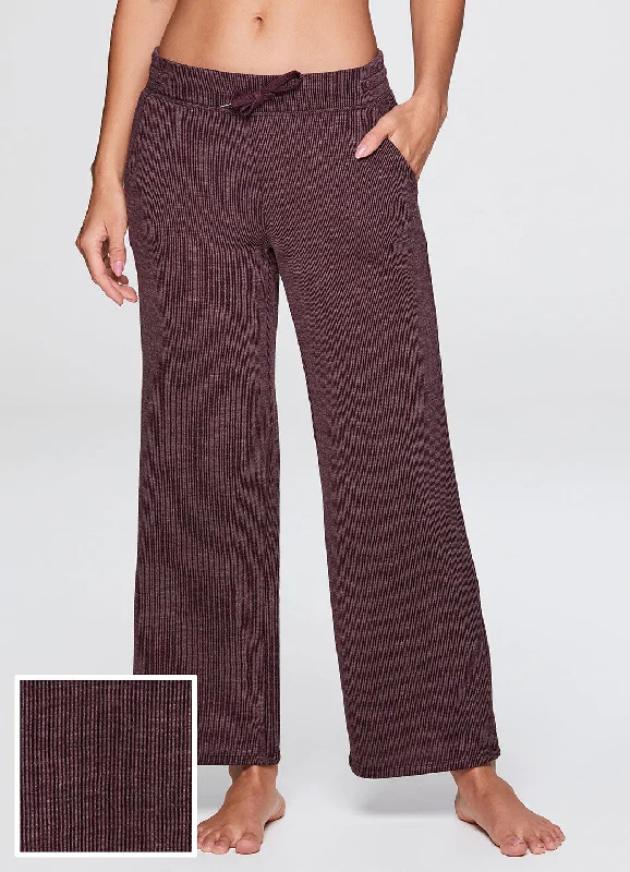 Comfortable Outfits Zen Ribbed Lounge Pant