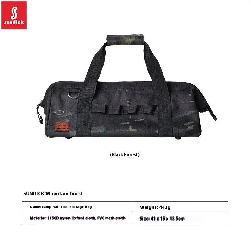 Casual Choice SUNDICK Outdoor camping tent accessories portable camping nail hammer storage waterproof and wear-resistant debris storage bag