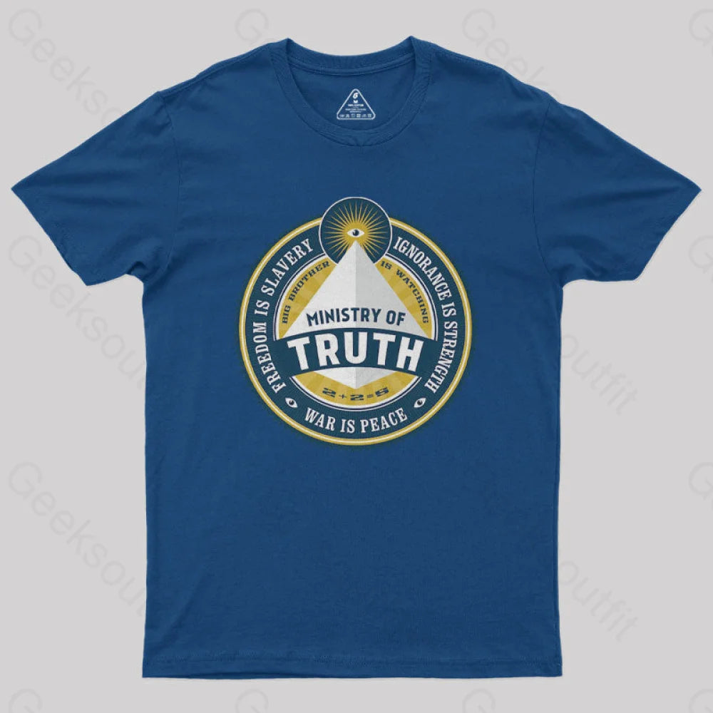 Leisure And Entertainment Ministry of Truth Nerd T-Shirt