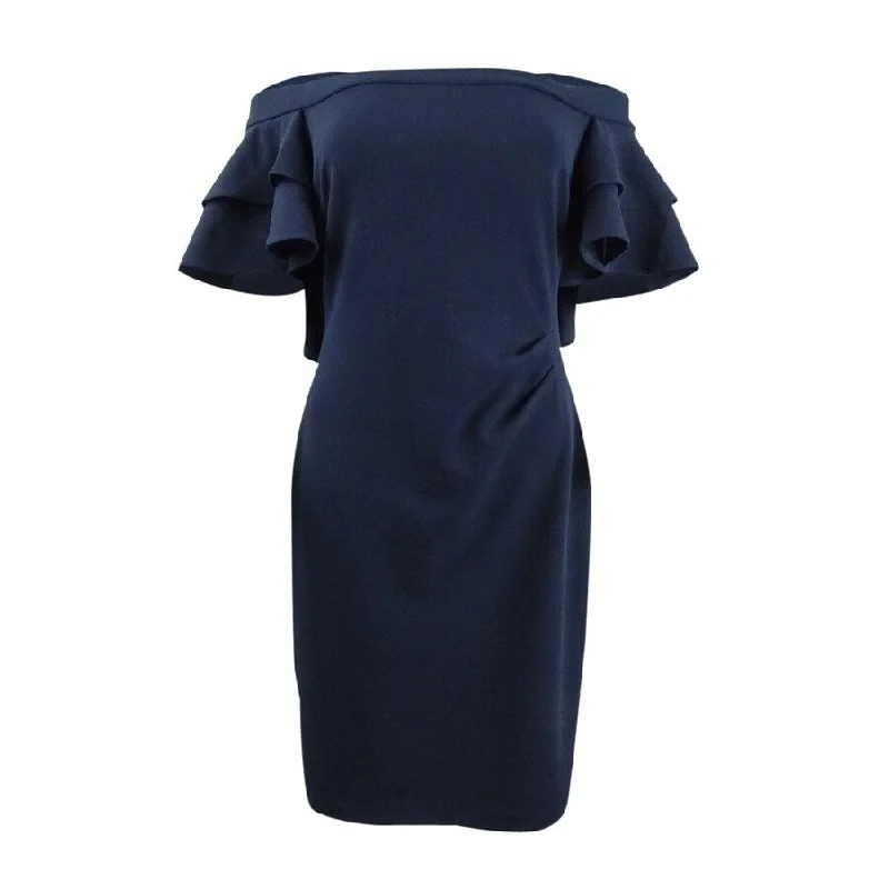 Comfy Chic Lauren Ralph Lauren Women's Tiered Overlay Dress