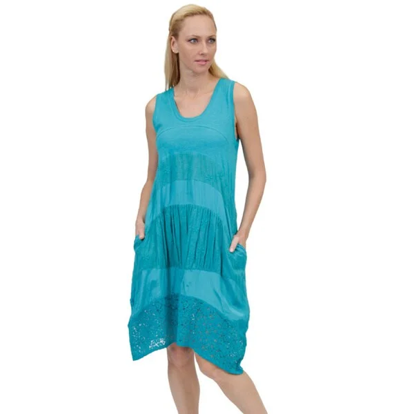 Simple Matching La Cera Women's Sleeveless Dress