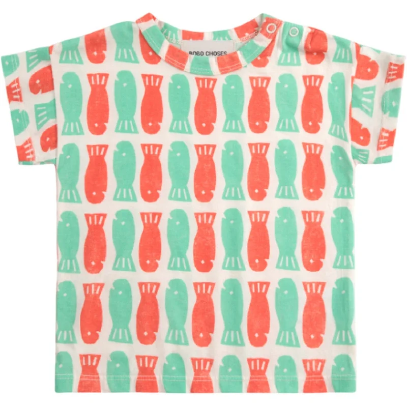 Fashionable Items Bobo Choses Offwhite Lucky Fish All Over T-Shirt