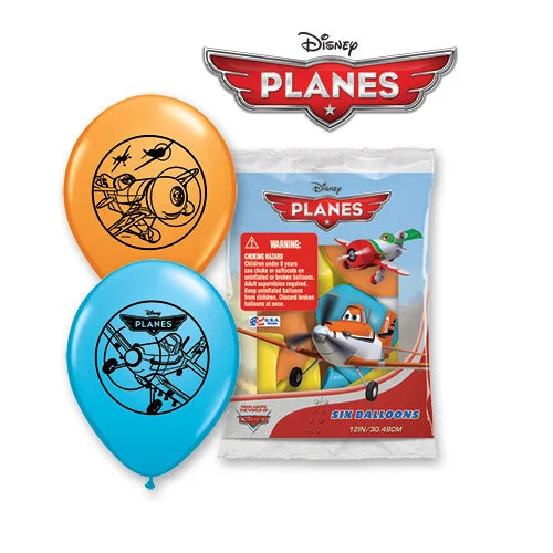 Retro Style 12 inch PLANES (6 PK)