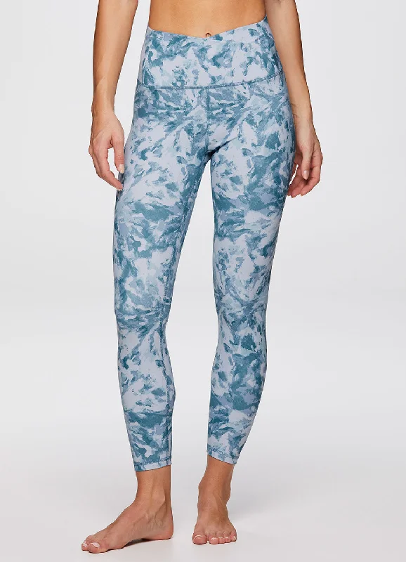 New Autumn And Winter Styles Zen Watercolor Tie Dye 7/8 Legging