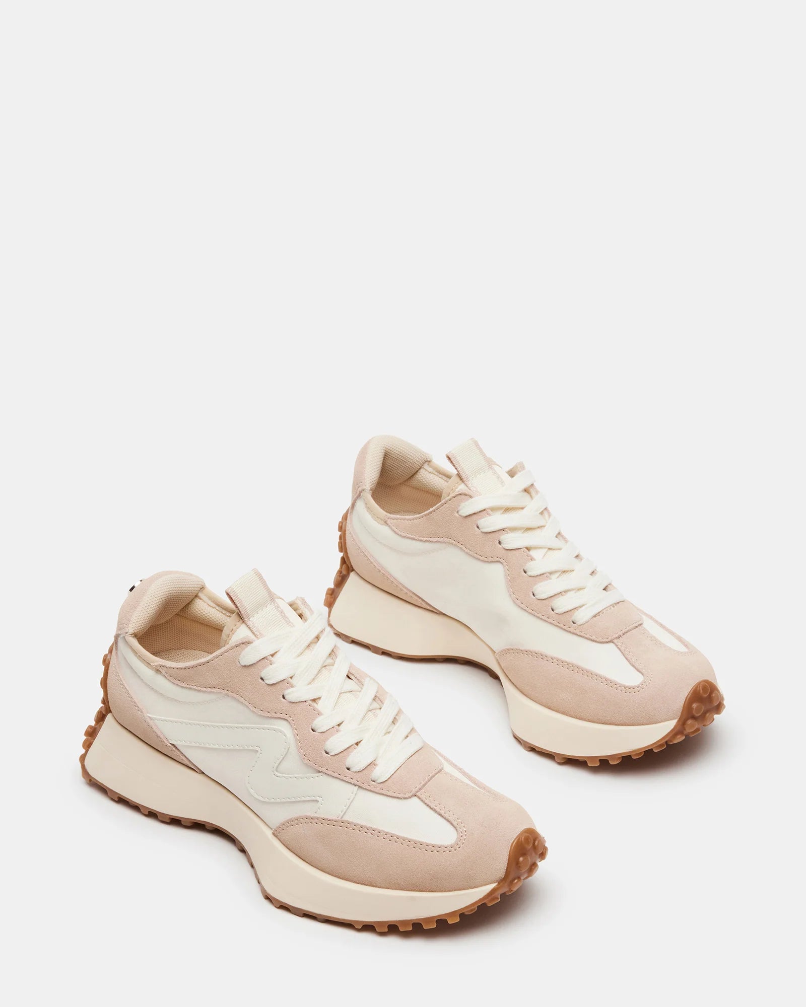 Knitted Design Steve Madden Campo Sneaker | Beige Multi