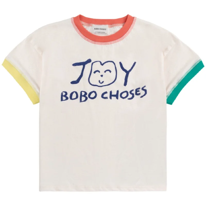 British Style Bobo Choses Offwhite Smiling T-Shirt