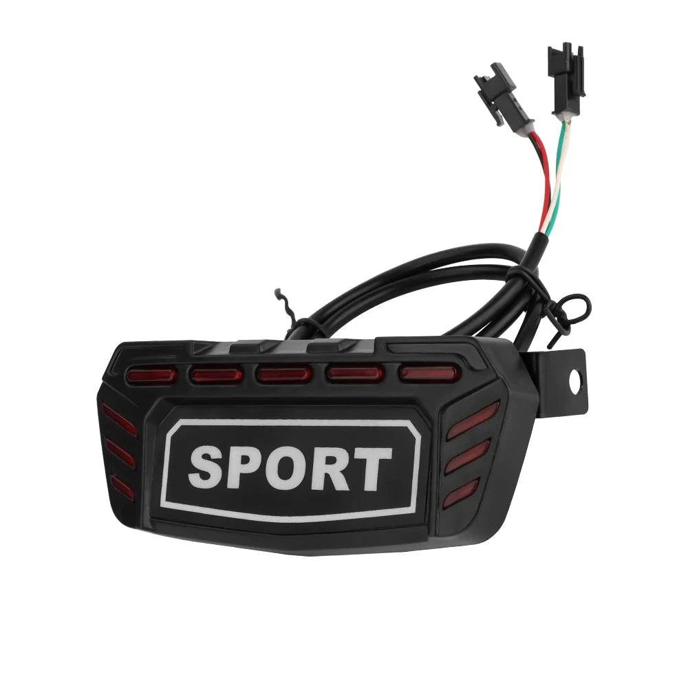 Editorial Design Electric Scooter Taillight Rear Lamp High-brightness Brake Warning Light Replacement Parts Compatible for Kugoo M5 Scooter