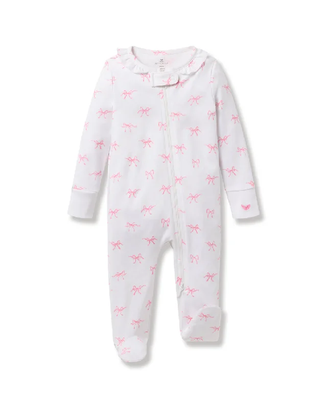 Everyday Comfort Petite Plume Pima Cotton Romper in Blushing Bows