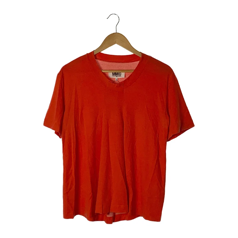 Comfortable down MM6/T-Shirt/M/Pink/Cotton/Graphic/S32GC0360